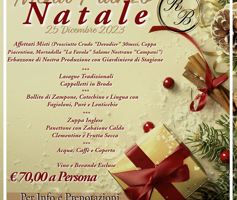 Pranzo di Natale 2023