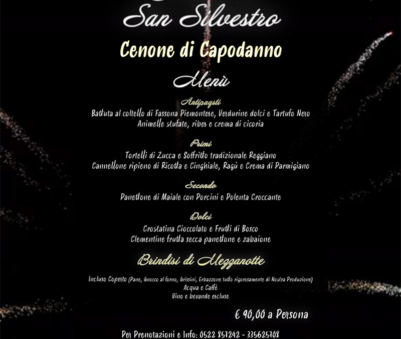 Notte di San Silvestro 2023